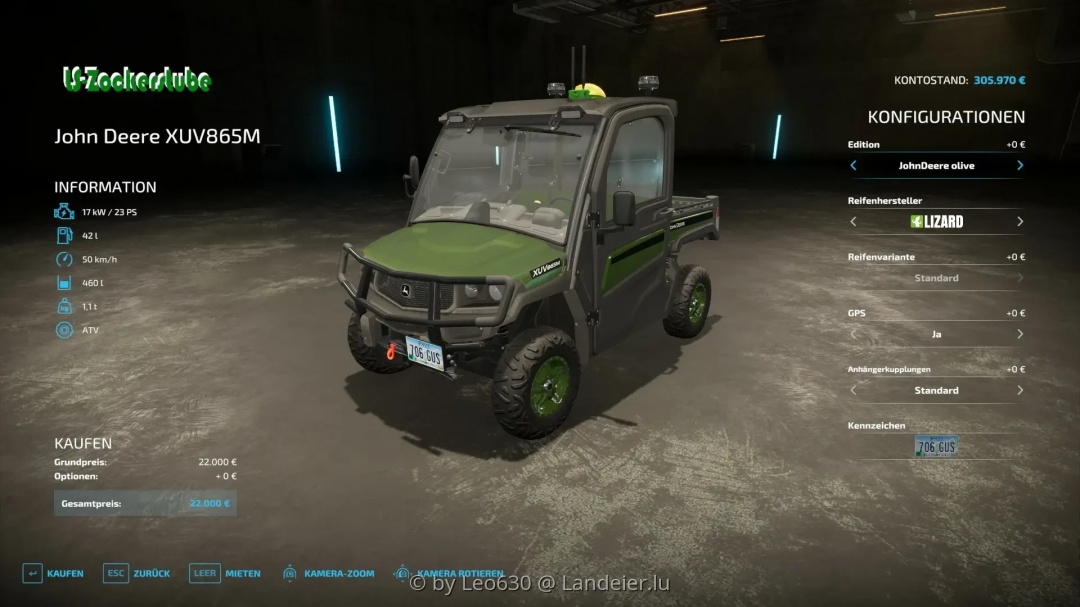 John Deere Gator v1.2.0.0