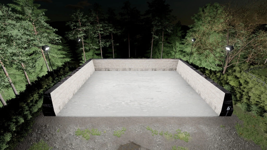 Lighted Bunker Silo v1.0.0.0