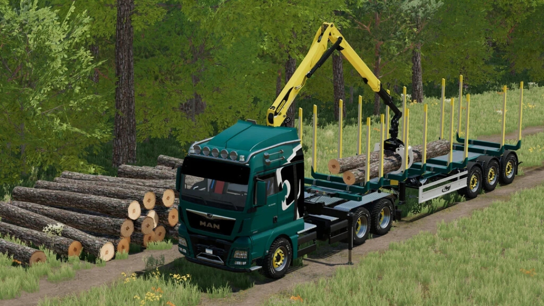 MAN TGX Forest Semi-Truck v2.0.0.0