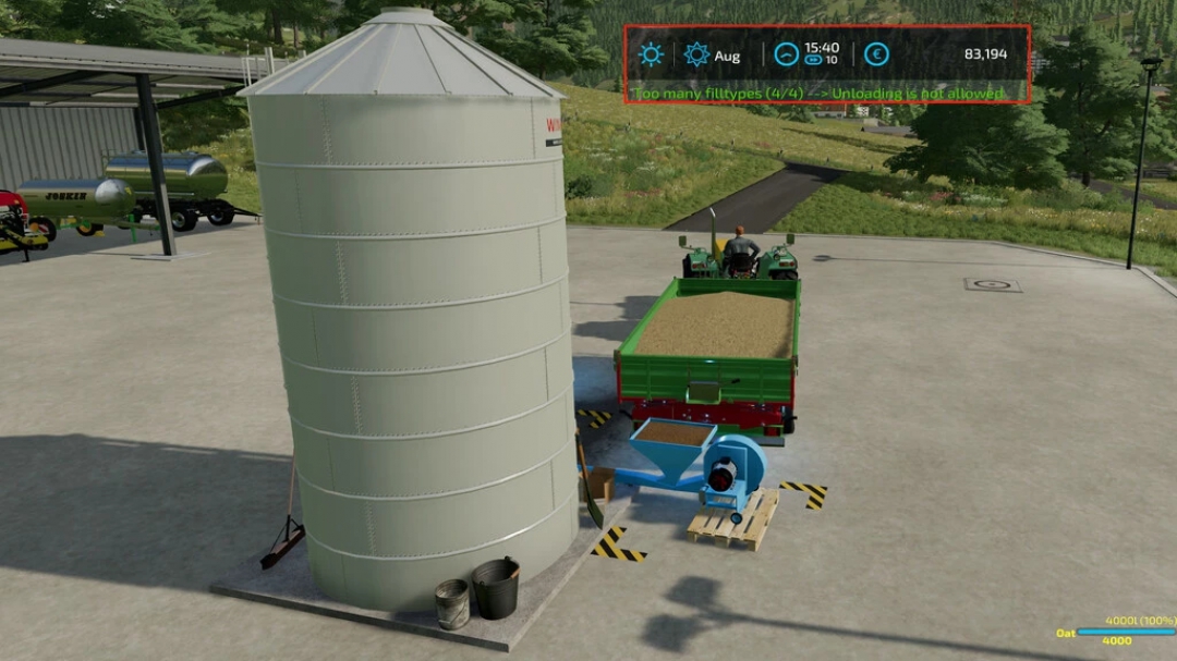 Silo Filltype Limiting v1.0.0.0