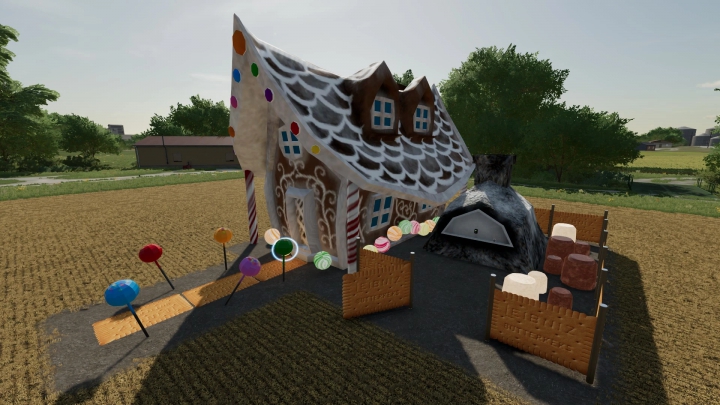 Image: FS22 Gingerbread Farmhouse v1.0.0.0 4