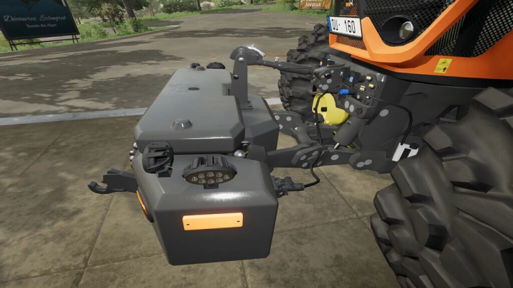 Image: Hi-Vis LED-Lights Tractor Front Weight v1.0.1.0 4