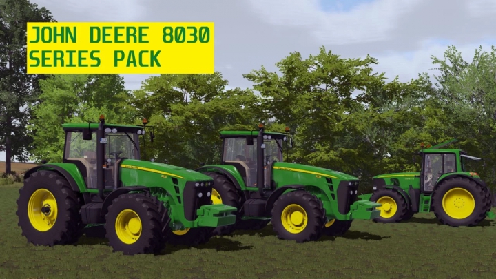 Image: John Deere 8030 Series Pack v1.0.0.0 0