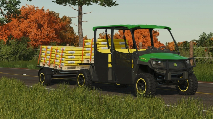 Image: John Deere XUV865E And Cargo Cart v2.0.0.0 4