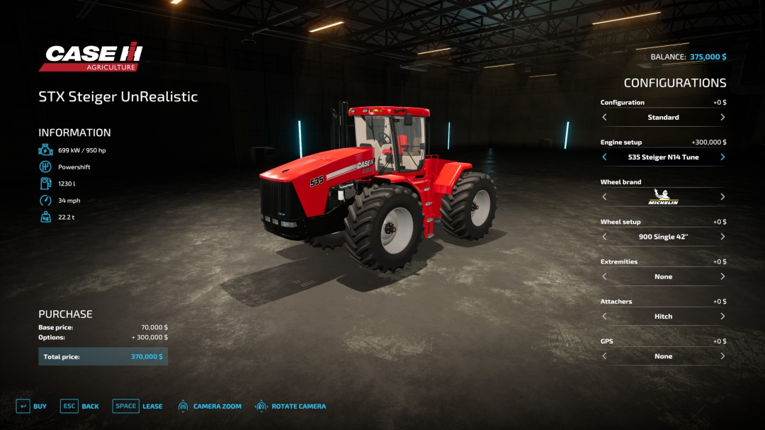 CaseIH STX Steiger UnRealistic