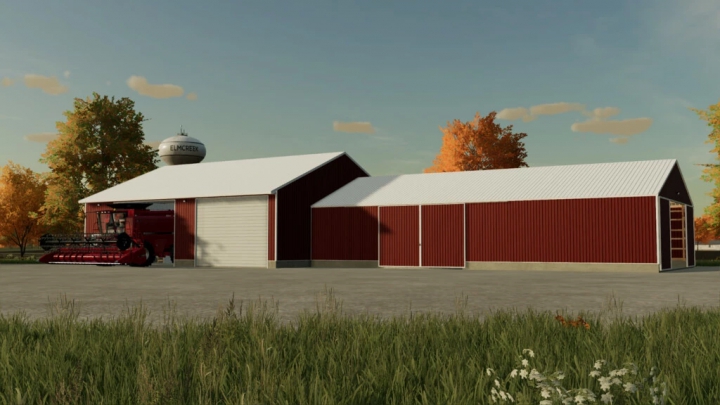 fs22-mods,  58x50 Shop With Attached 70x38 Cold Storage v1.0.0.0