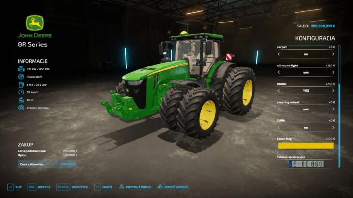 Image: JOHN DEERE 8R 2018 BETA v1.0.0.0 3