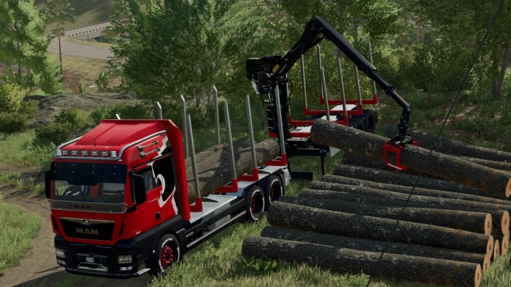 fs22-mods,  MAN TGX Forest Special v2.0.0.0