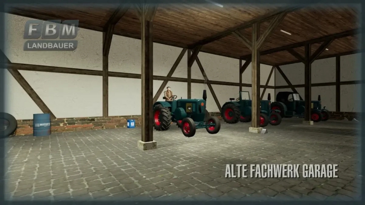 fs22-mods,  Old Half Timbered Garage v1.0.0.0