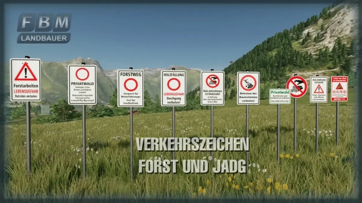 Image: Traffic Signs Forest And Hunting v1.0.0.0 2