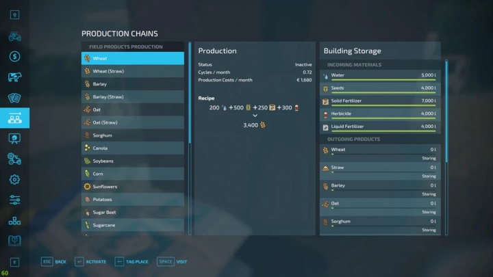 Crops Production v1.0.0.0