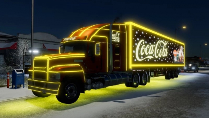 Image: FS22 Christmas Truck and Trailer v1.0.0.0 0