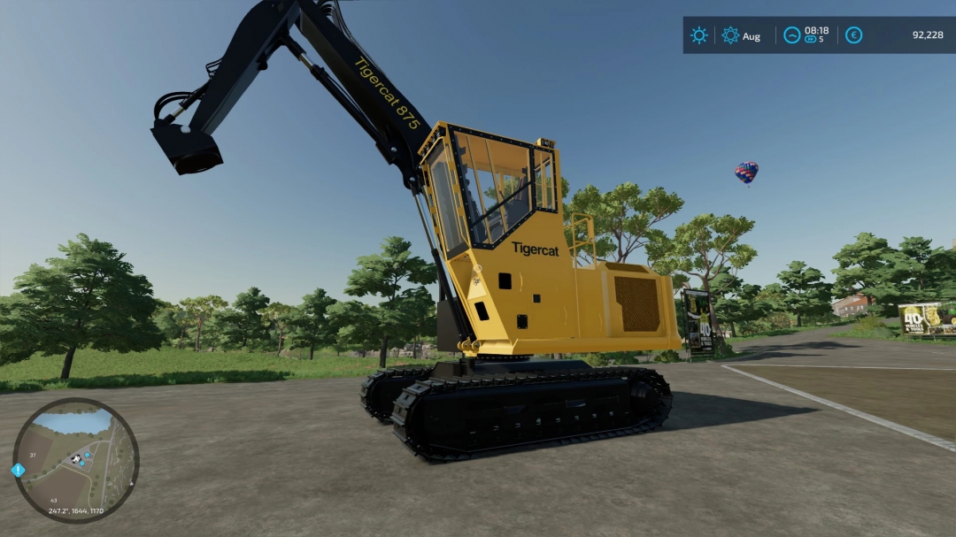 AJ Deere Tigercat swing machines pack v1.0.0.0