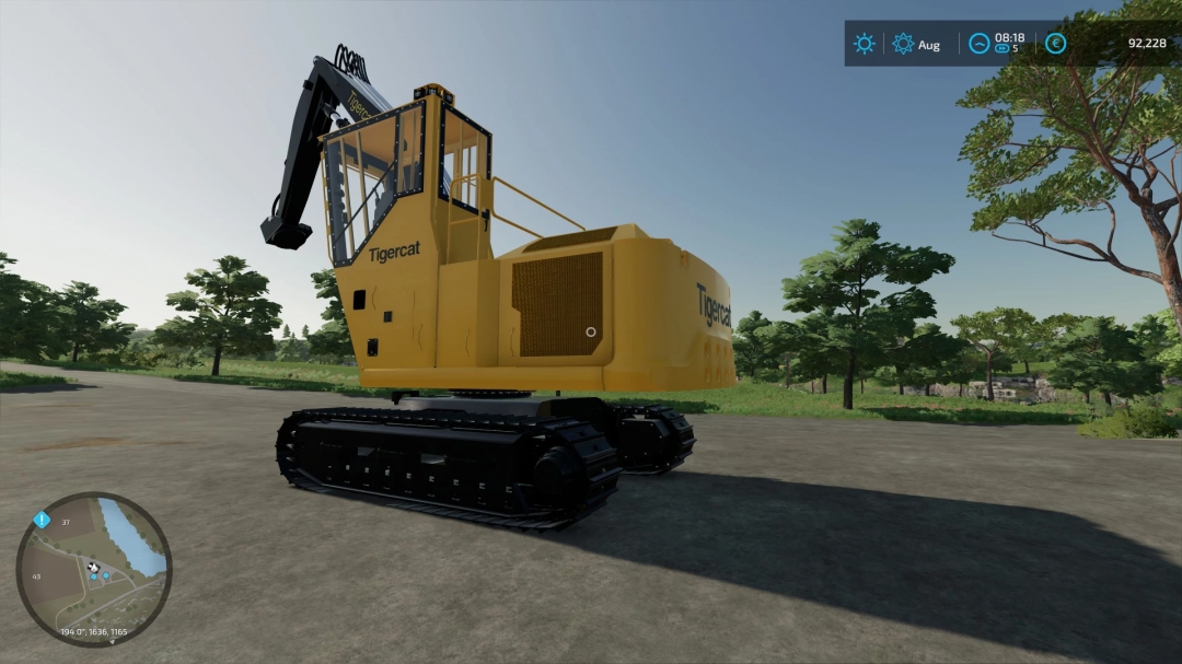 AJ Deere Tigercat swing machines pack v1.0.0.0