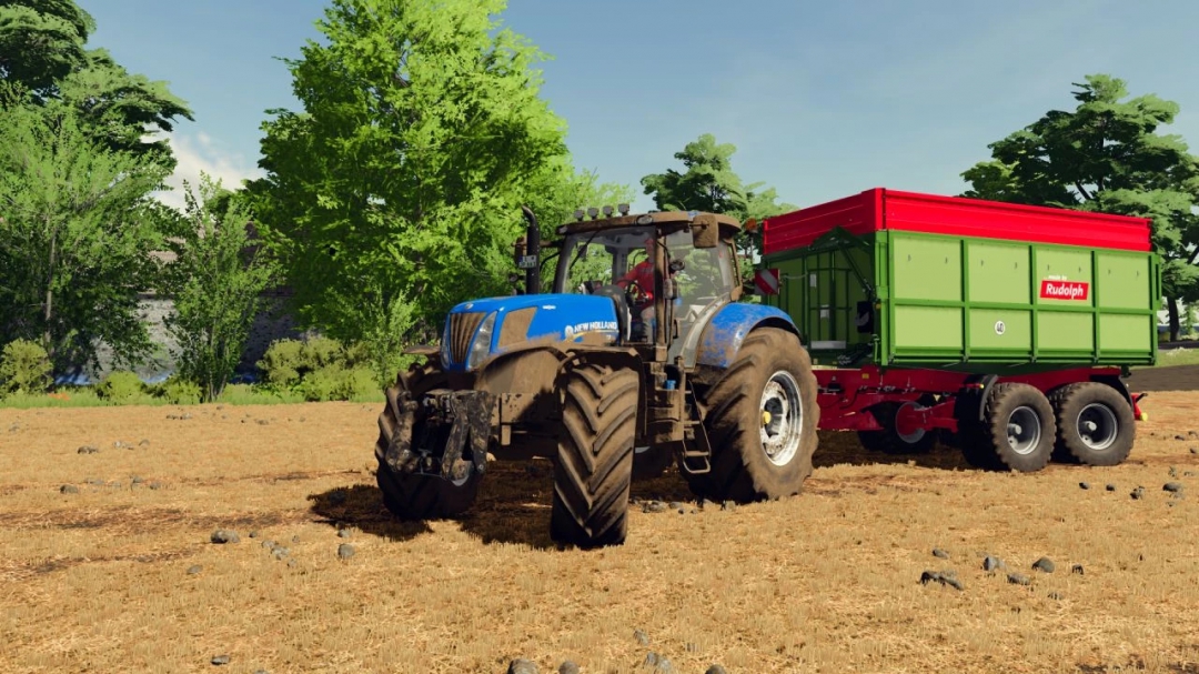 New Holland T7 AC Series Cab Suspension v1.0.0.0