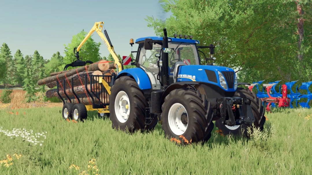 New Holland T7 AC Series Cab Suspension v1.0.0.0