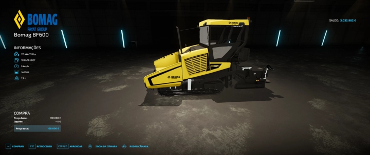 fs22-mods, FS22 Bomag BF600