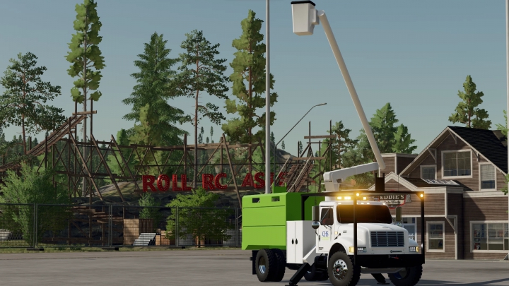 Image: International 4900 Bucket Winch CHS v1.0.0.0 2