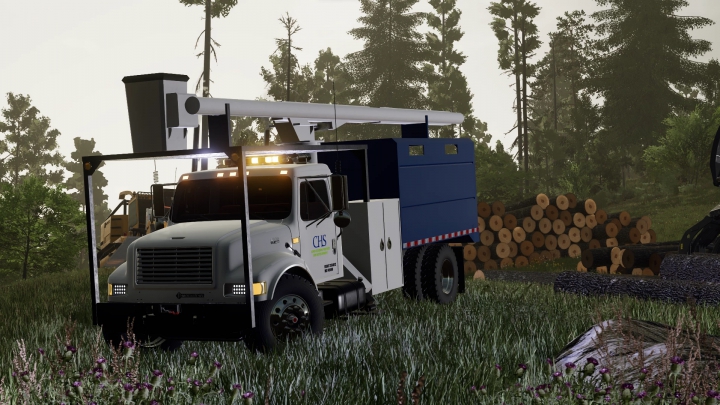 Image: International 4900 Bucket Winch CHS v1.0.0.0 0