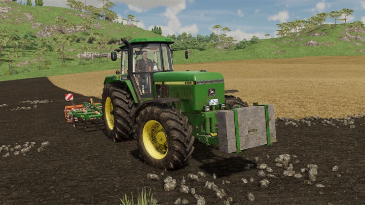 fs22-mods, Old Rusty Stone Weight v1.0.0.0