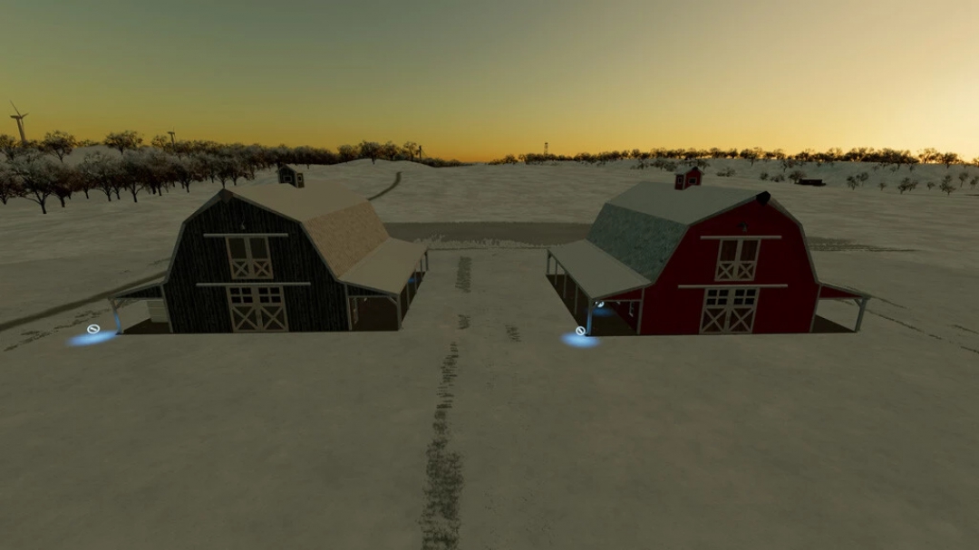 American Barn With Bale Storage v1.0.0.0