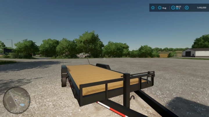 fs22-mods,  Load Trail Skid Steer Trailer v1.0.0.0