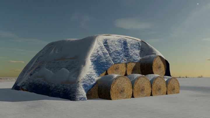 fs22-mods, Round Bale Stack (Prefab) v1.0.0.0