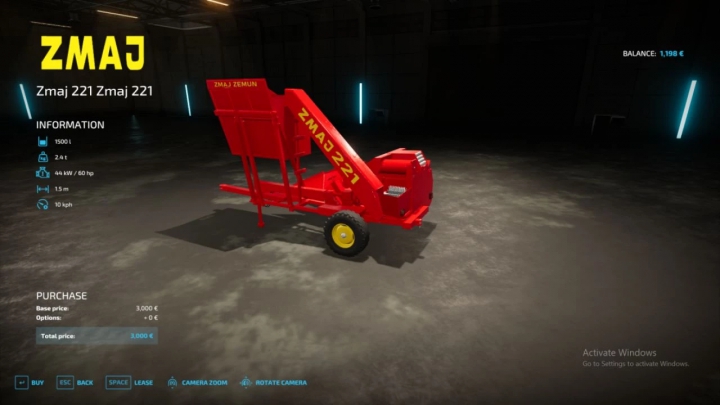 Image: ZMAJ 221 Corn Picker v1.0.0.0 2