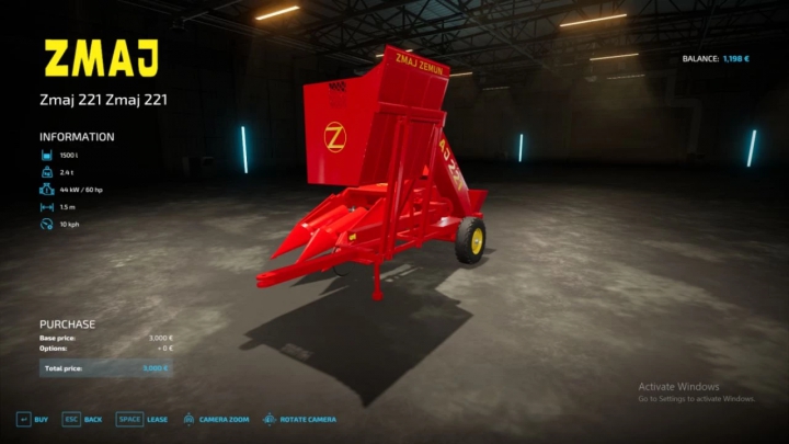 Image: ZMAJ 221 Corn Picker v1.0.0.0 0