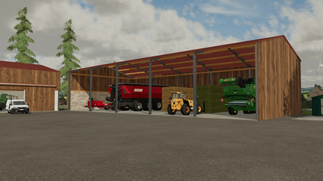 Hangar standard en bois v1.0.0.0