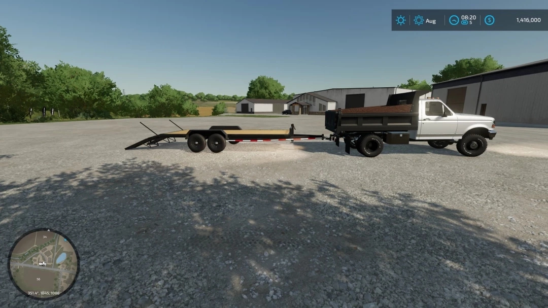 Load Trail Skid Steer Trailer v1.0.0.0