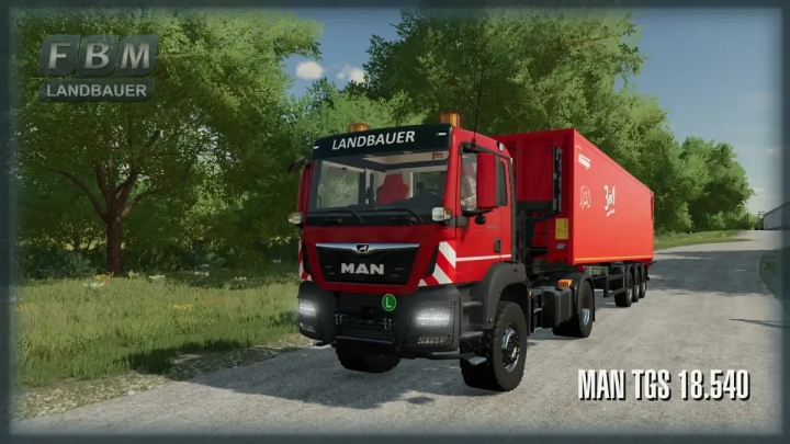 Image: Landbauer TGS 18.540 4x4 v1.0.0.0 0