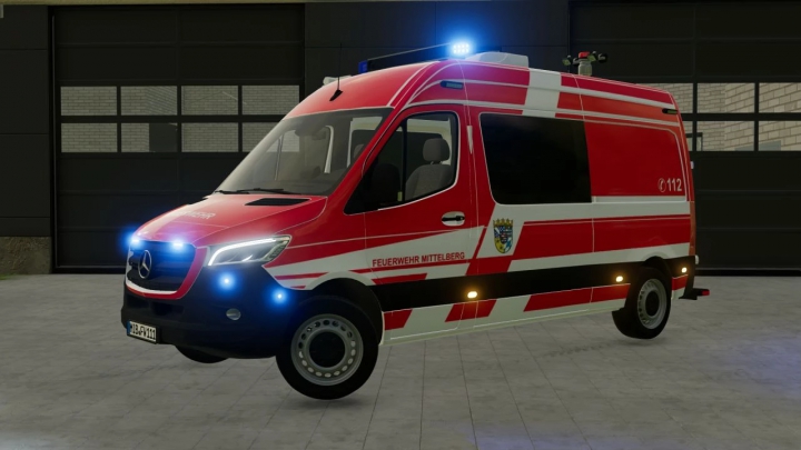 fs22-mods, Mercedes-Benz Sprinter 2019 ELW v1.0.0.0