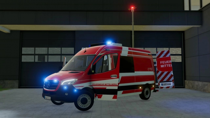 Image: Mercedes-Benz Sprinter 2019 ELW v1.0.0.0 0