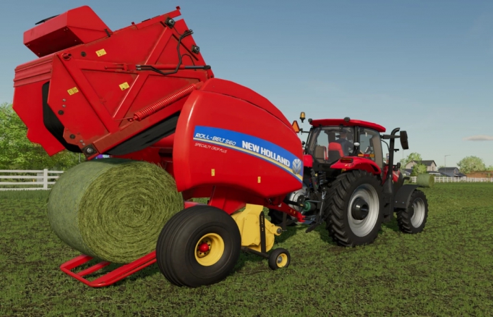 fs22-mods,  New Holland and Case IH Roll-Belt Round Baler v1.0.0.0