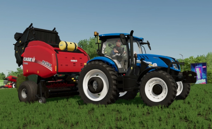 Image: New Holland and Case IH Roll-Belt Round Baler v1.0.0.0 1