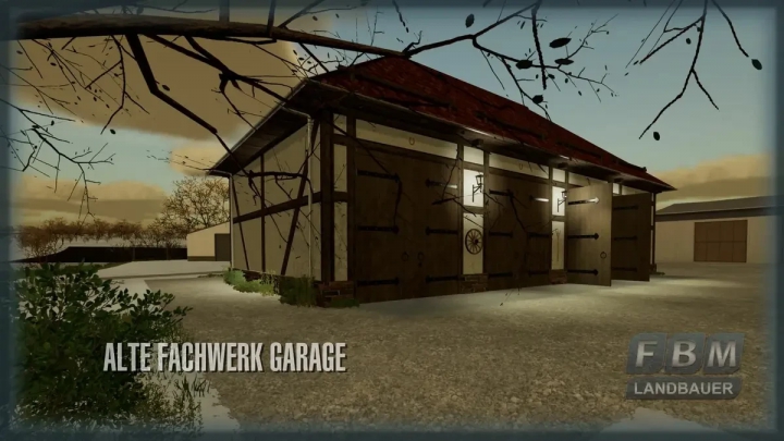 Image: Old Half Timbered Garage v1.0.1.0 3