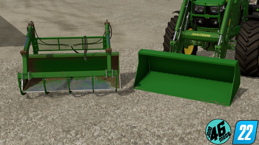 FS22 John Deere grapple bucket v1.0.0.0