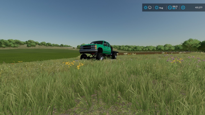 fs22-mods,  squatted flatbed chevy