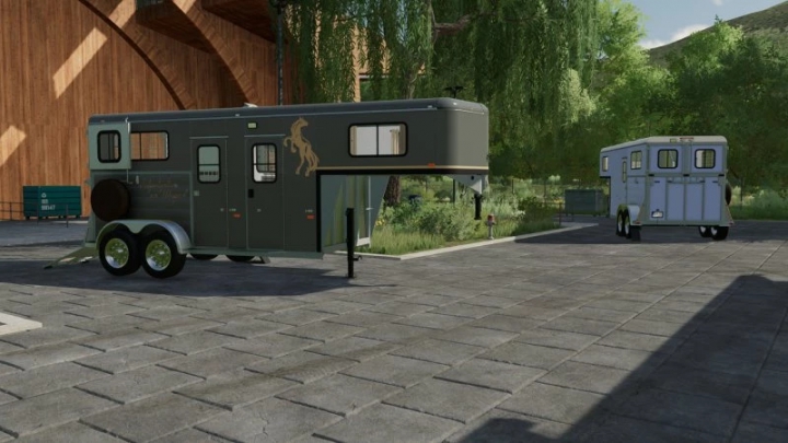 fs22-mods,  FS22 4star horsetrailer v1.0.0.0