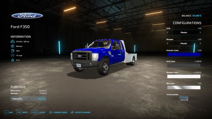 fs22-mods,  Ford F350 Flatbed 6.4L powerstroke v1.0.0.0