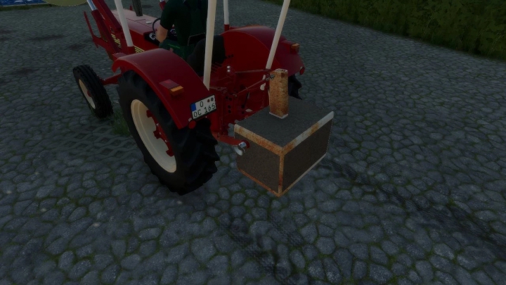 fs22-mods,  Rusty concrete weight V1.0.0.0