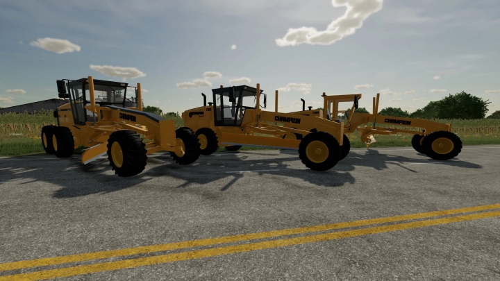 Image: Volvo G740B-Volvo G740-Champion 740A Grader Pack v1.0.0.0 0