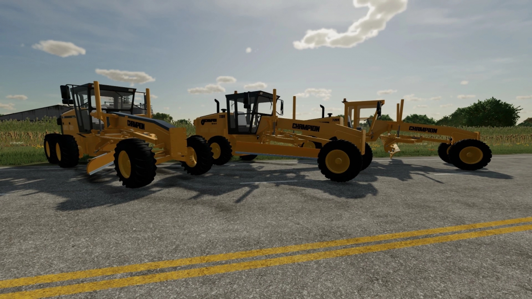 Volvo G740B-Volvo G740-Champion 740A Grader Pack v1.0.0.0