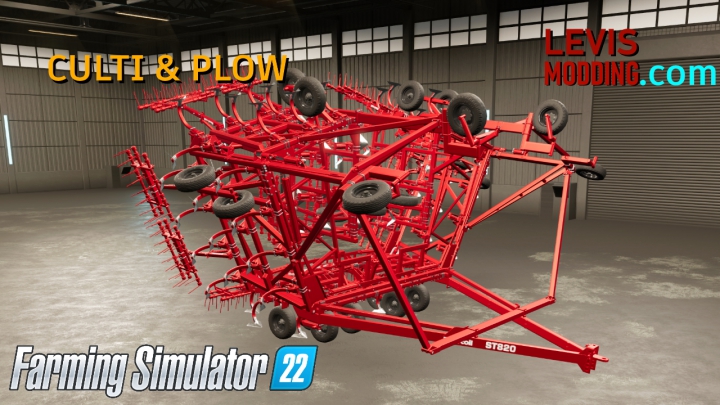 Image: Flexicoil ST820 Plow + Cultivator v1.0.0.1