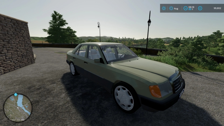 fs22-mods,  Mercedes-Benz W124 250D v1.1.0.0