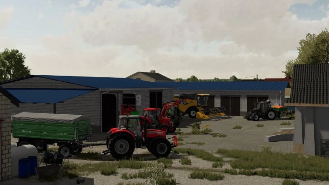 FS22 Zabudowa Nowoczesna v1.0.0.0