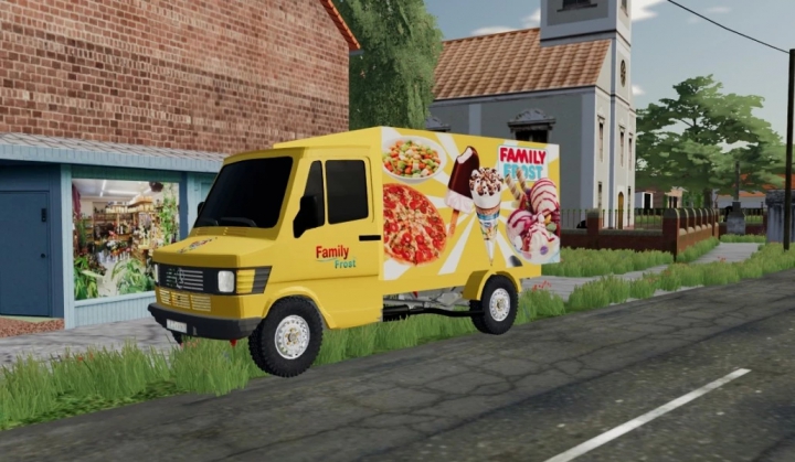 fs22-mods,  Family Frost Mercedes Benz Truck v1.0.0.0