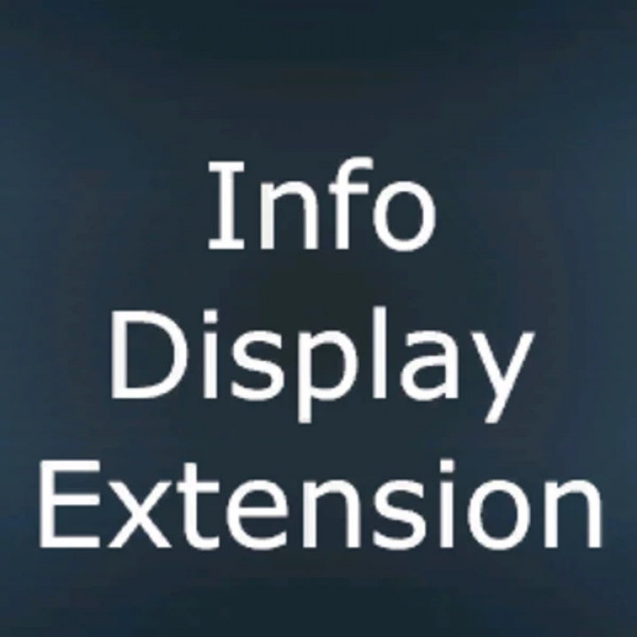 Image: Info Display Extension v1.5.1.0