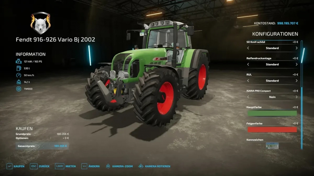 Fendt Vario 916-926 Bj.2002 v1.0.0.0